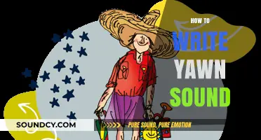 Mastering the Art of Writing Yawn Sounds: Creative Tips and Techniques