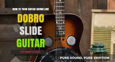 Mastering the Dobro Slide Guitar Sound: A Beginner's Guide