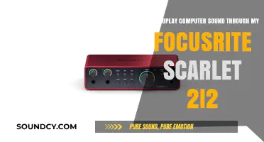 Routing Computer Audio Through Your Focusrite Scarlett 2i2: A Step-by-Step Guide