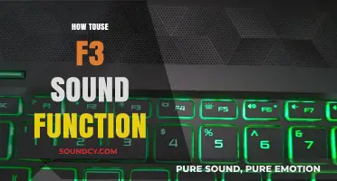 Mastering the F3 Sound Function: A Step-by-Step Guide for Beginners