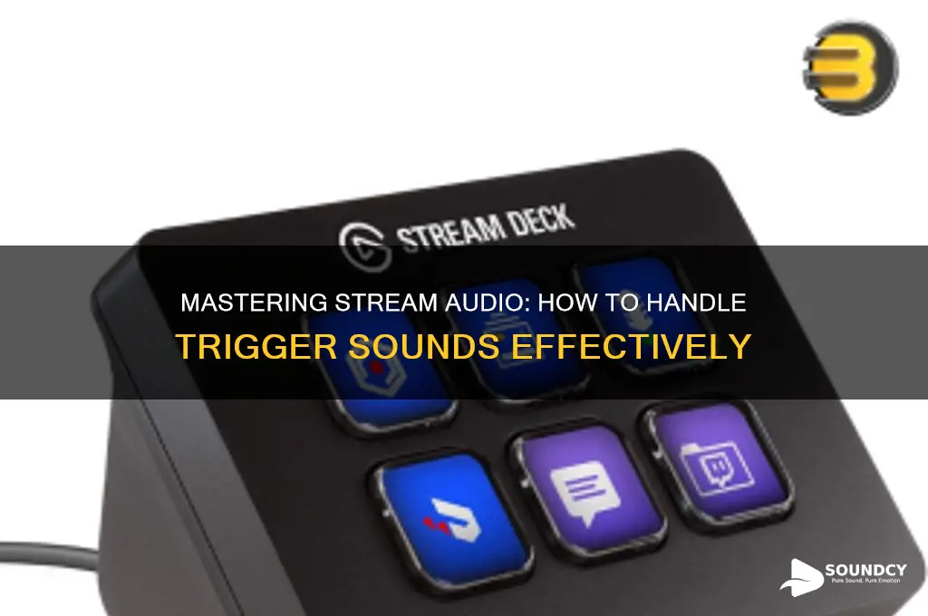 how trigger sounds during streaming