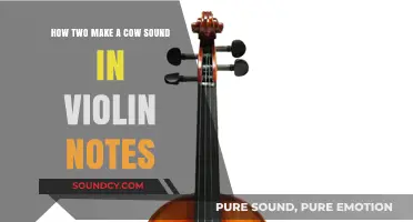 Violin Moo-sicality: Crafting Bovine Melodies on Strings