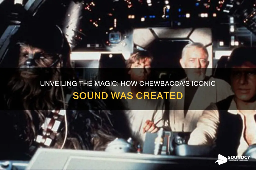 how was chewbacca sound made