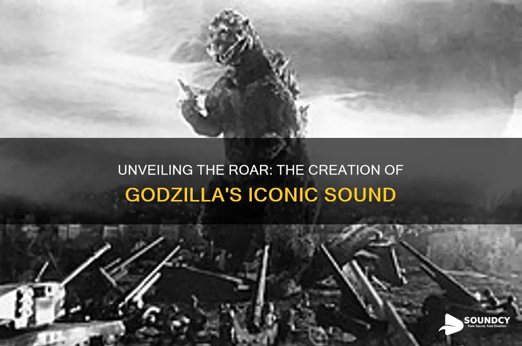 how was gozilla sound created