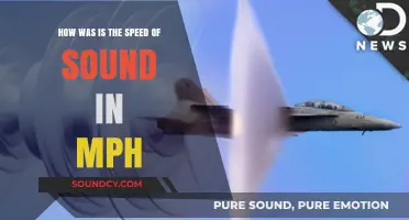 Exploring the Velocity of Sound: A Mile per Hour Breakdown