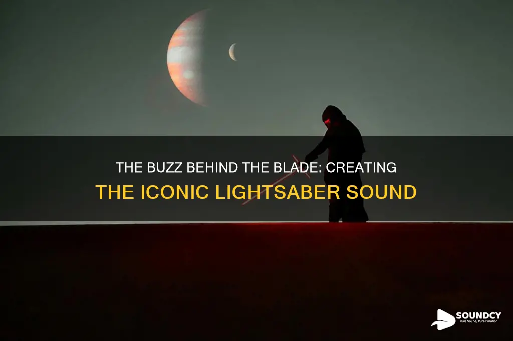 how was lightsaber sound created