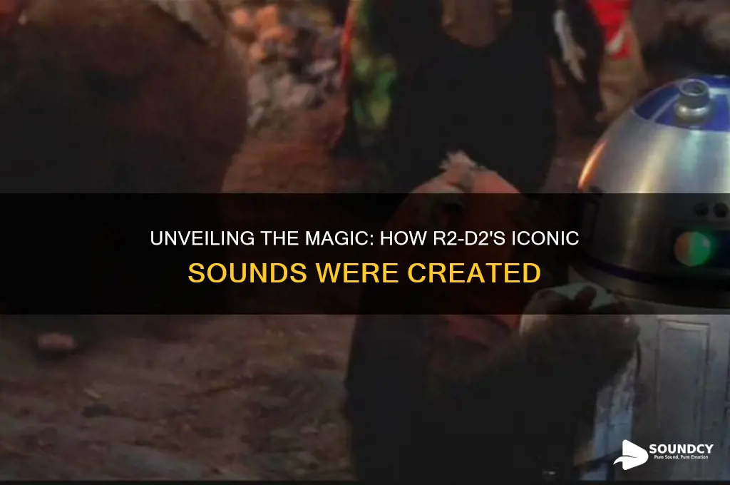 how was r2d2 sounds made