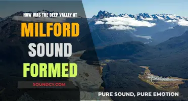 Sculpted by Glaciers: The Majestic Formation of Milford Sound's Deep Valley