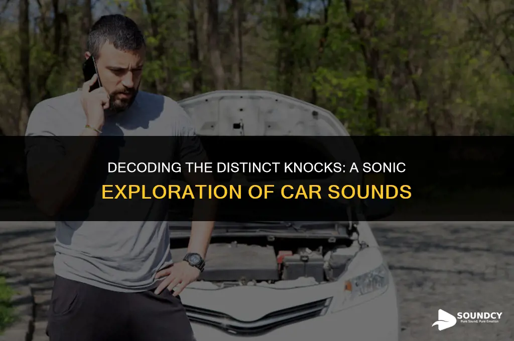 how was the knocking on a car sound like