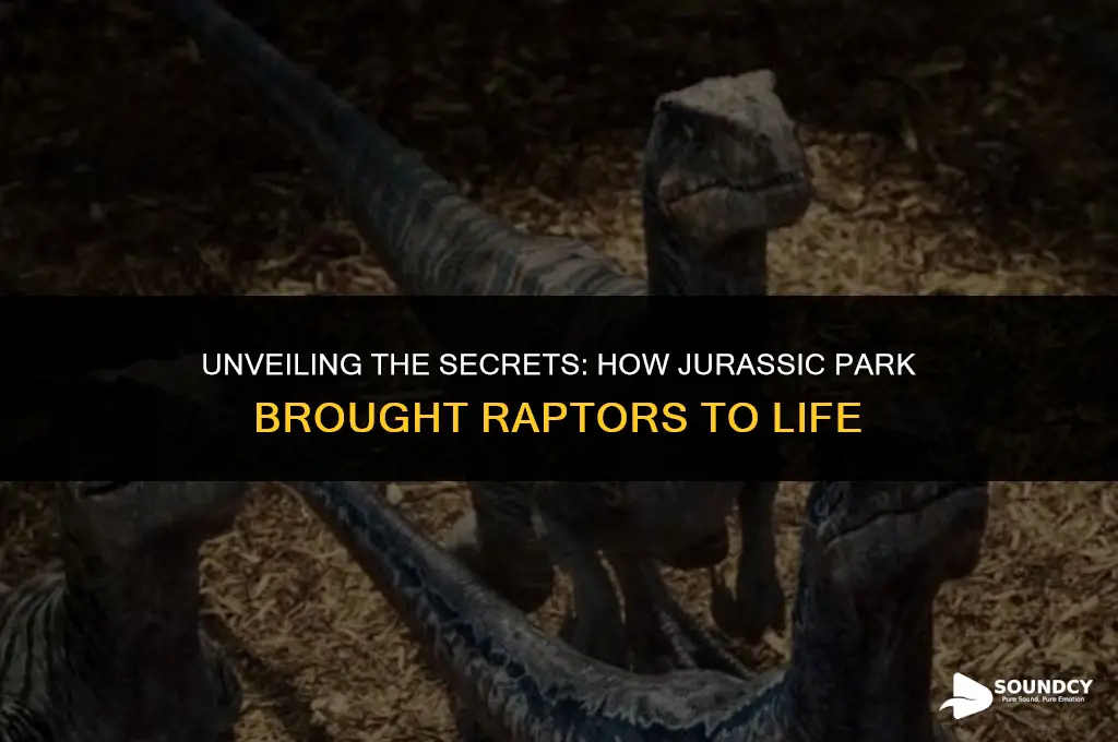 how were the raptor sounds made in jurassic park