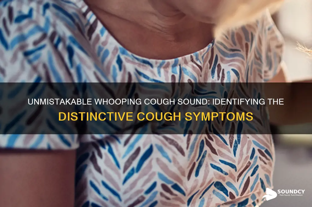how whooping cough sound like