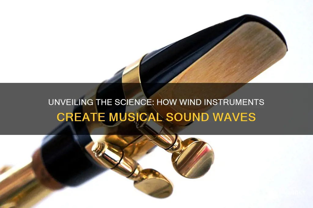 how wind instruments produce sound