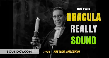 Unveiling Dracula's Voice: A Linguistic Journey into the Vampire's Speech