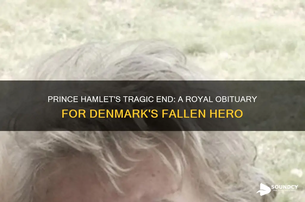 how would hamlet obituary sound