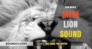 Unveiling the Majestic Roar: How Would an MFM Lion Sound?