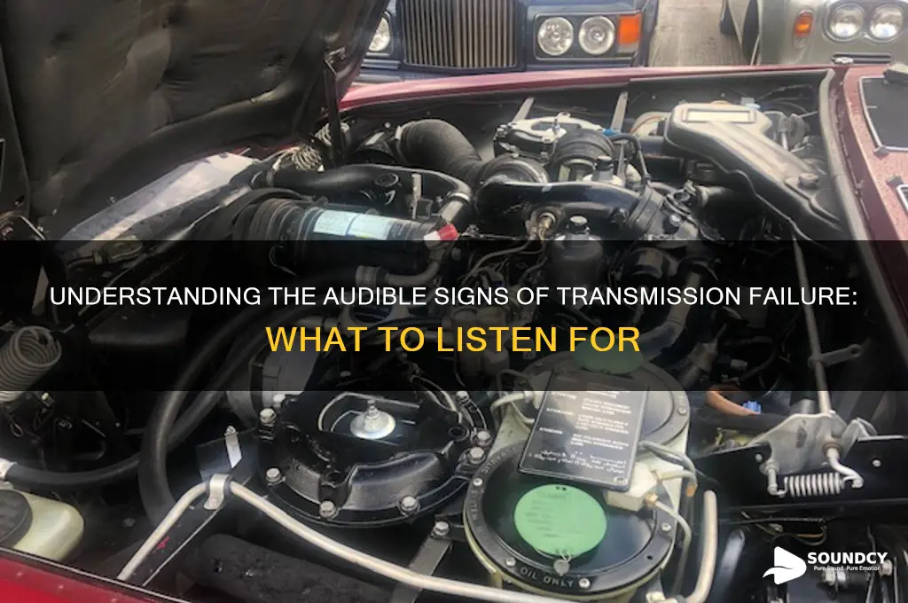 how would trans failure sound