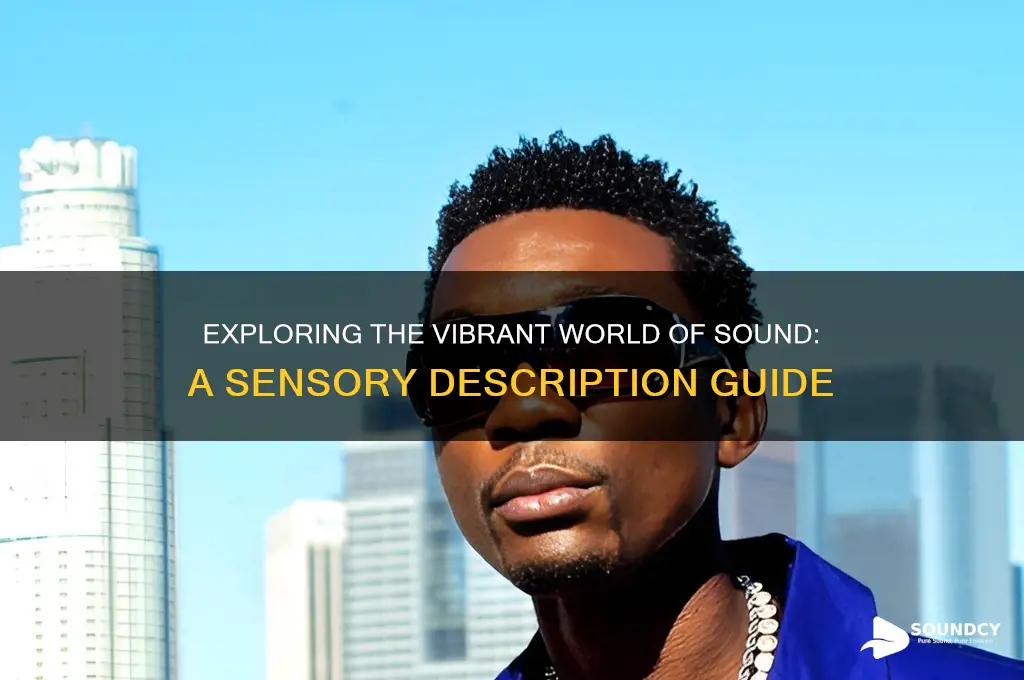 how would you describe sound