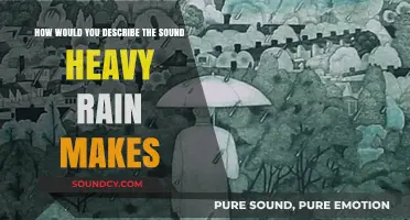 The Symphony of Heavy Rain: A Sonic Exploration