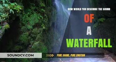 Cascading Melodies: The Serene Symphony of a Waterfall