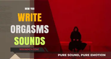 Crafting Authentic Orgasms: Writing Sounds of Pleasure and Release