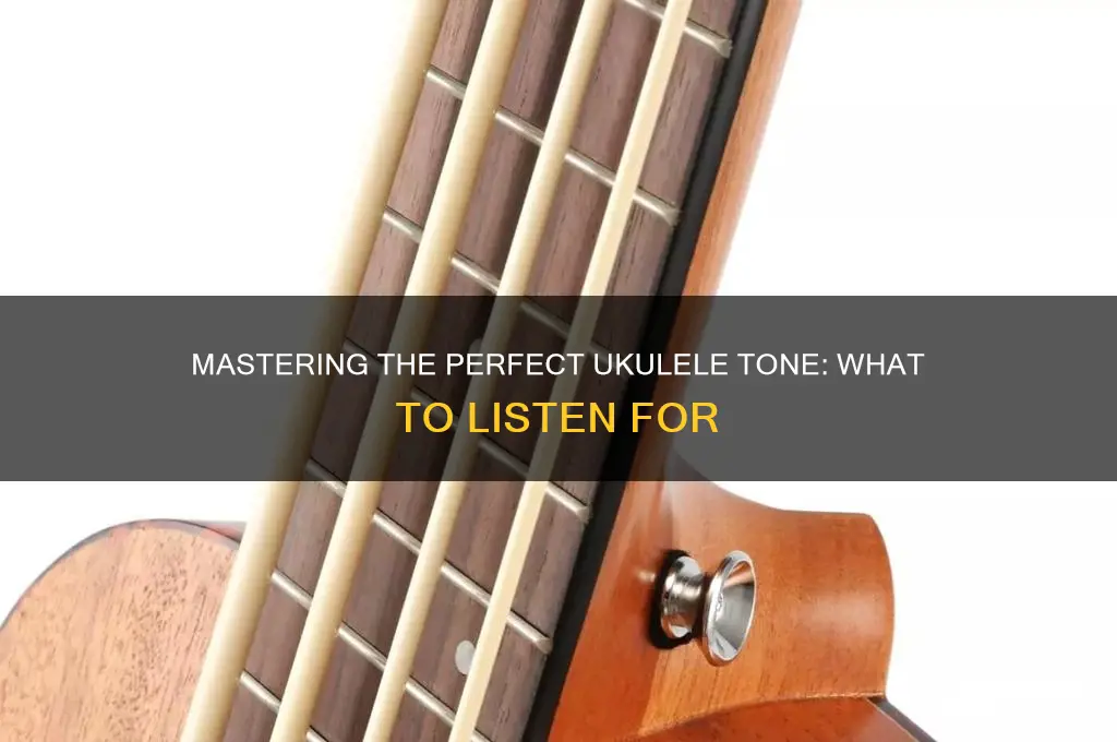 how your ukulele should sound