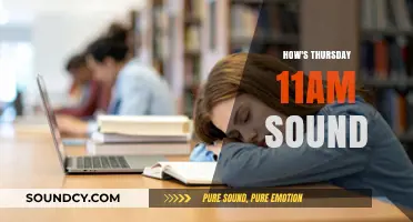 Thursday at 11 AM: Perfect Timing or Productivity Pitfall?