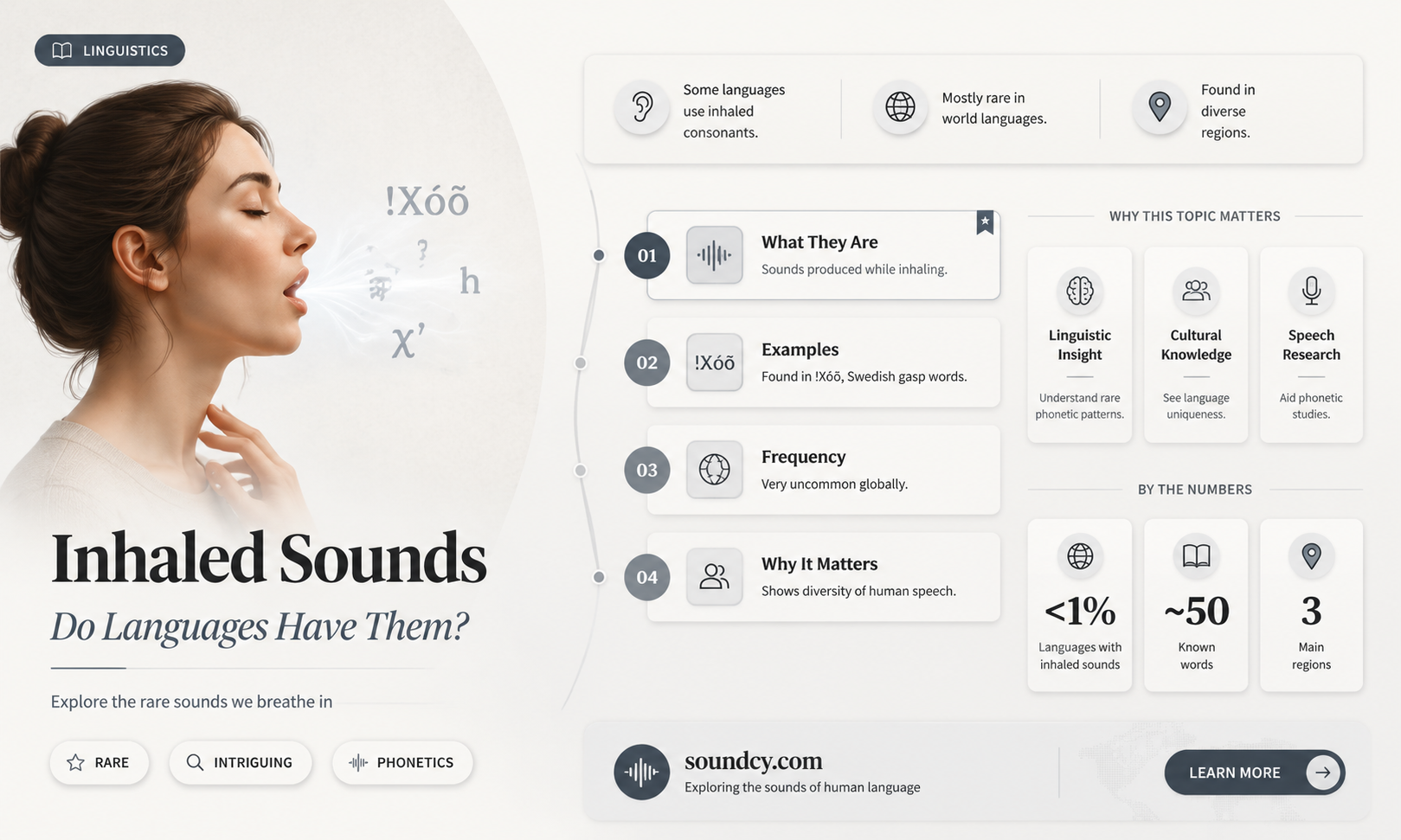 are there languages with inhaled sounds