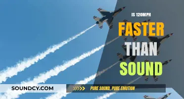 Is Traveling at 120mph Really Faster Than the Speed of Sound?