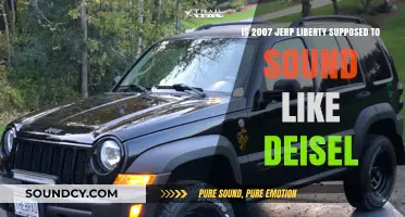Decoding the 2007 Jeep Liberty's Diesel-Like Sound: Fact or Fiction?