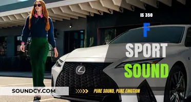 Exploring the Lexus 350 F Sport's Sound System: Is It Worth It?