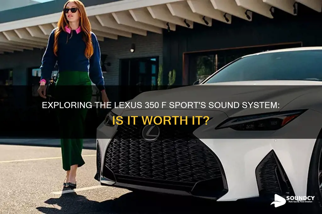 is 350 f sport sound