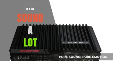 Is 95W Sound Output Enough for Your Audio Needs?