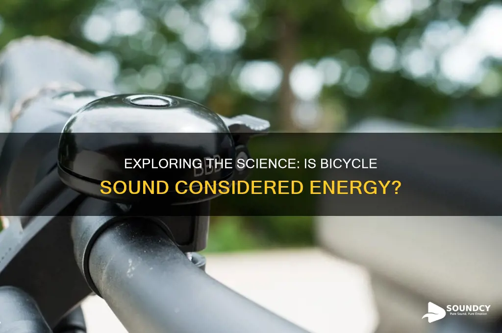 is a bicycle sound energy