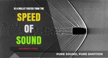 Breaking the Sound Barrier: The Incredible Speed of Bullets