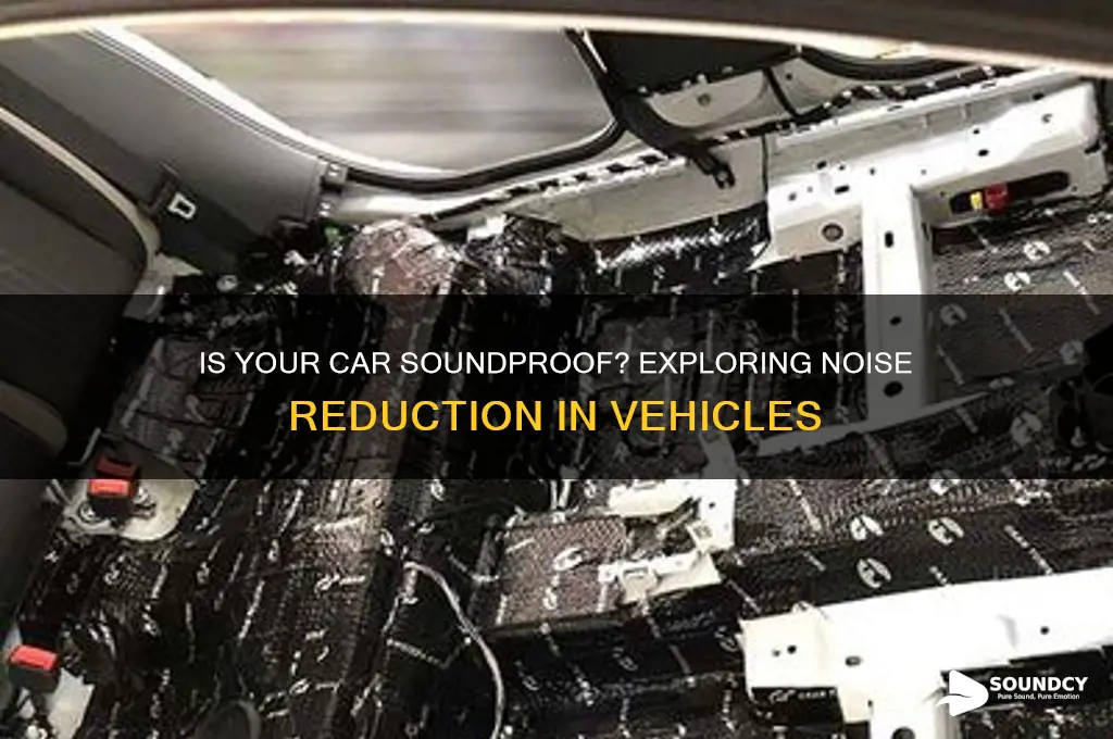 is a car sound proof