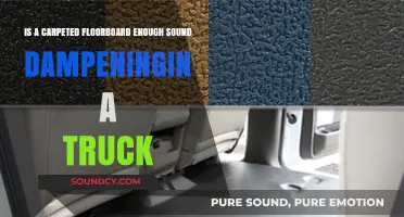 Quiet Ride: Exploring Carpeted Floorboards for Sound Dampening in Trucks
