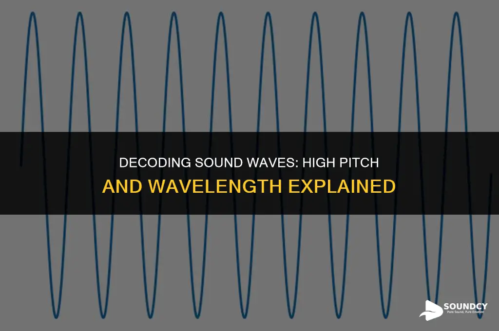 is a high pitch sound short or long wavelength