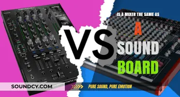 Mixer vs. Soundboard: Understanding the Key Differences for Audio Professionals
