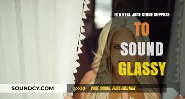 Unveiling the Truth: Does Real Jade Stone Sound Glassy?