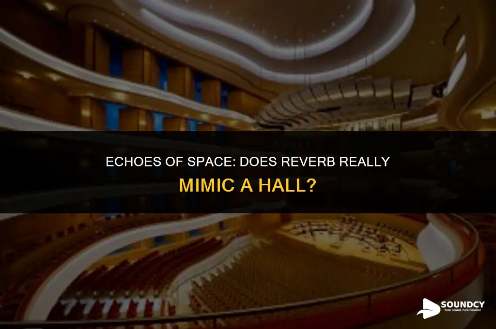 is a reverb sound like being in a hall