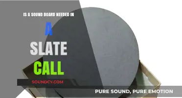 Exploring the Necessity of Sound Boards in Slate Calls: A Comprehensive Guide