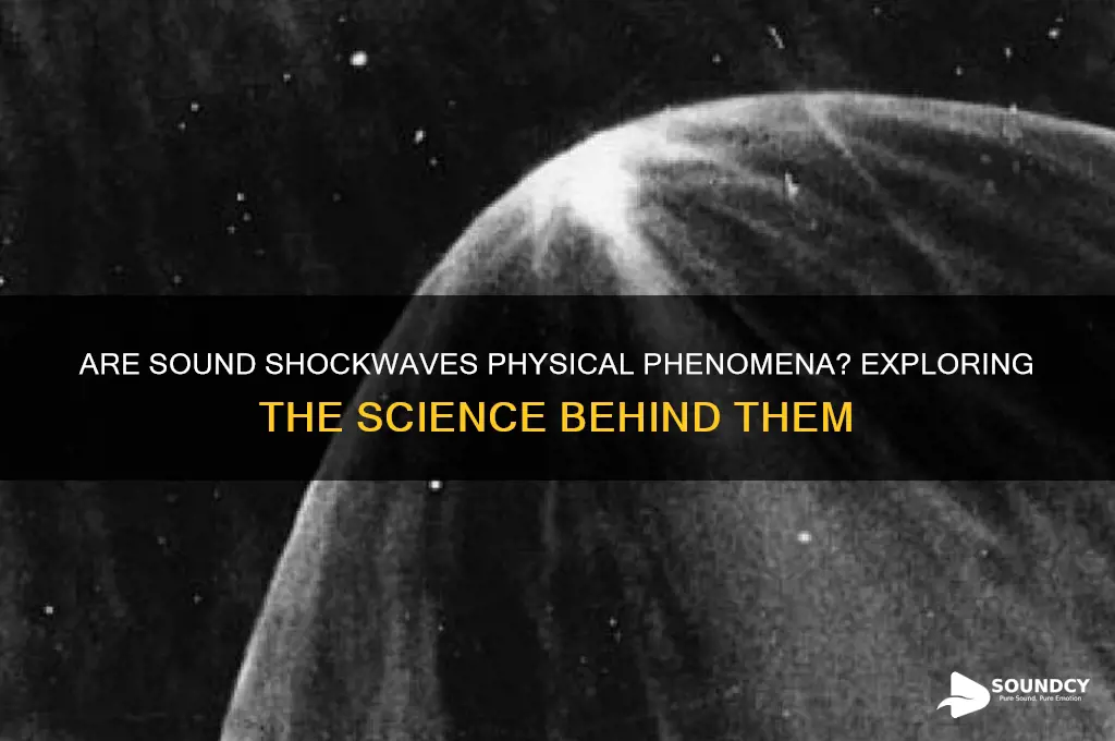 is a sound shockwave physical