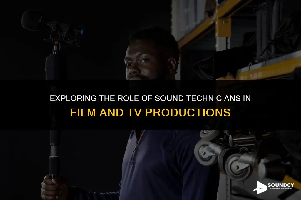 is a sound technician an above the line position