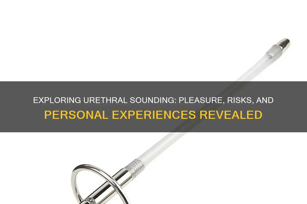 is a urethral sound pleasurable
