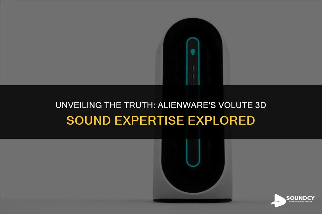 is a volute 3d sound expert alienware sound expert