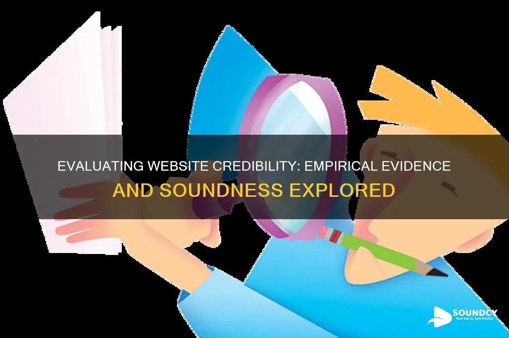 is a website empiracally sound
