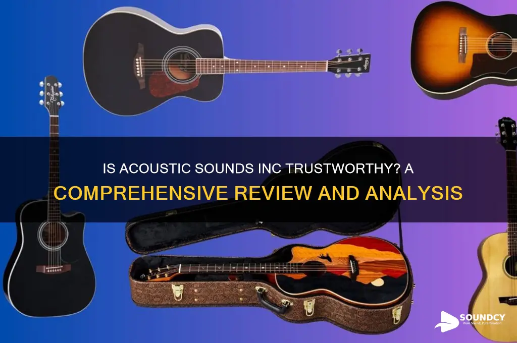 is acoustic sounds inc trustworthy