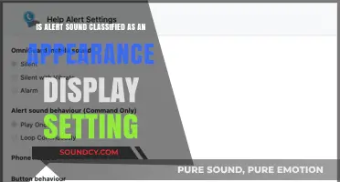 Decoding Alert Sounds: Are They Part of Appearance Display Settings?