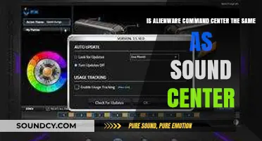 Unraveling the Mystery: Alienware Command Center vs. Sound Center