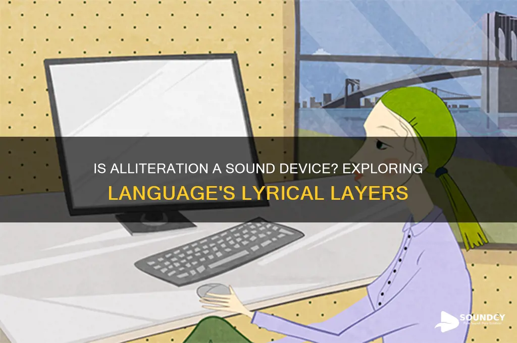 is alliteration a sound device